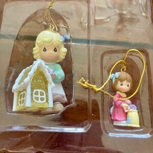 Precious Moments Christmas Ornaments - Loving - Caring - Sharing